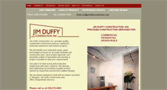 Desktop Screenshot of jimduffyconstruction.com